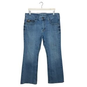 Cody James Mens Light Wash Bootcut‎ Jeans Size 36W x 30L